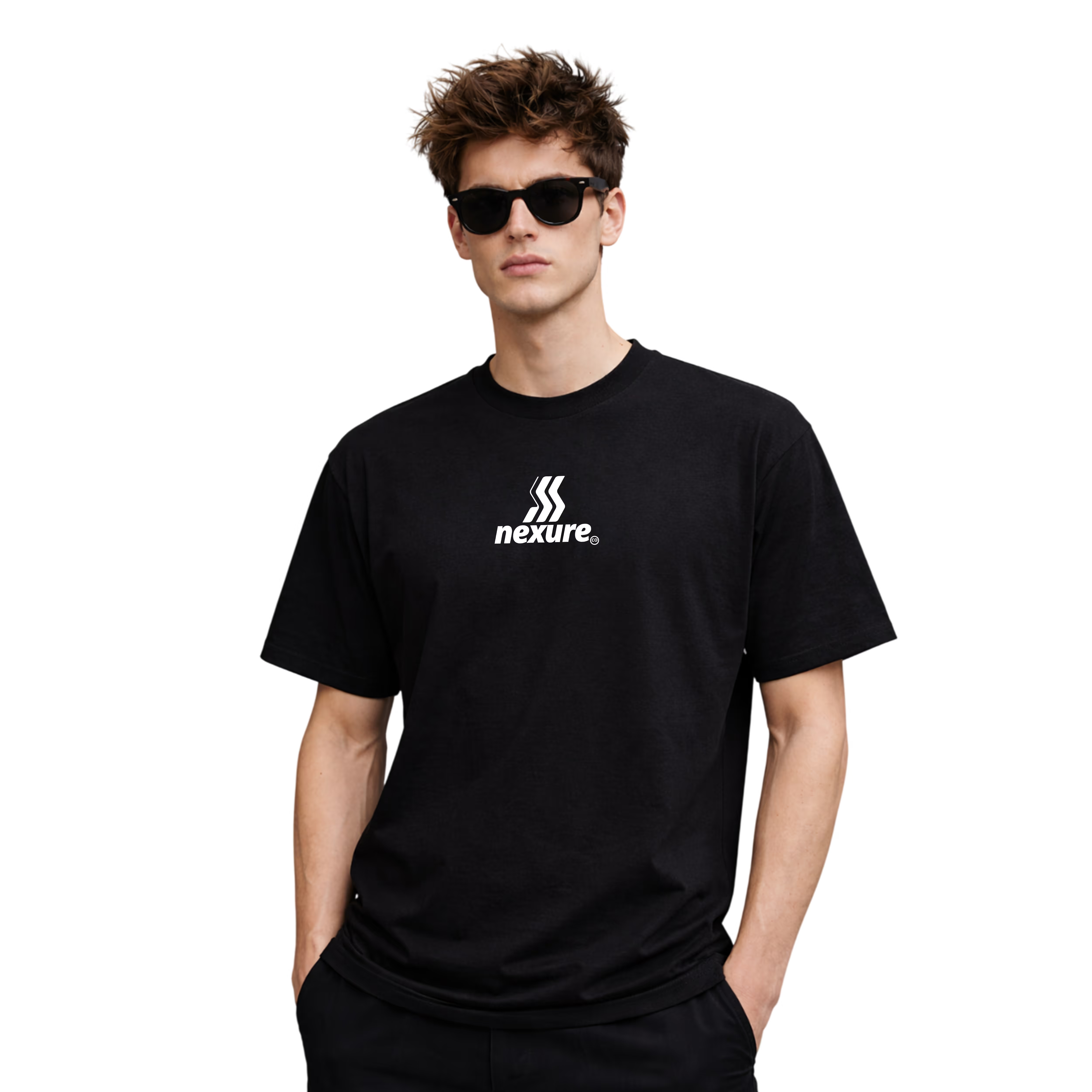 Nexure Co. Full Logo Essential Tee – Regular Fit
