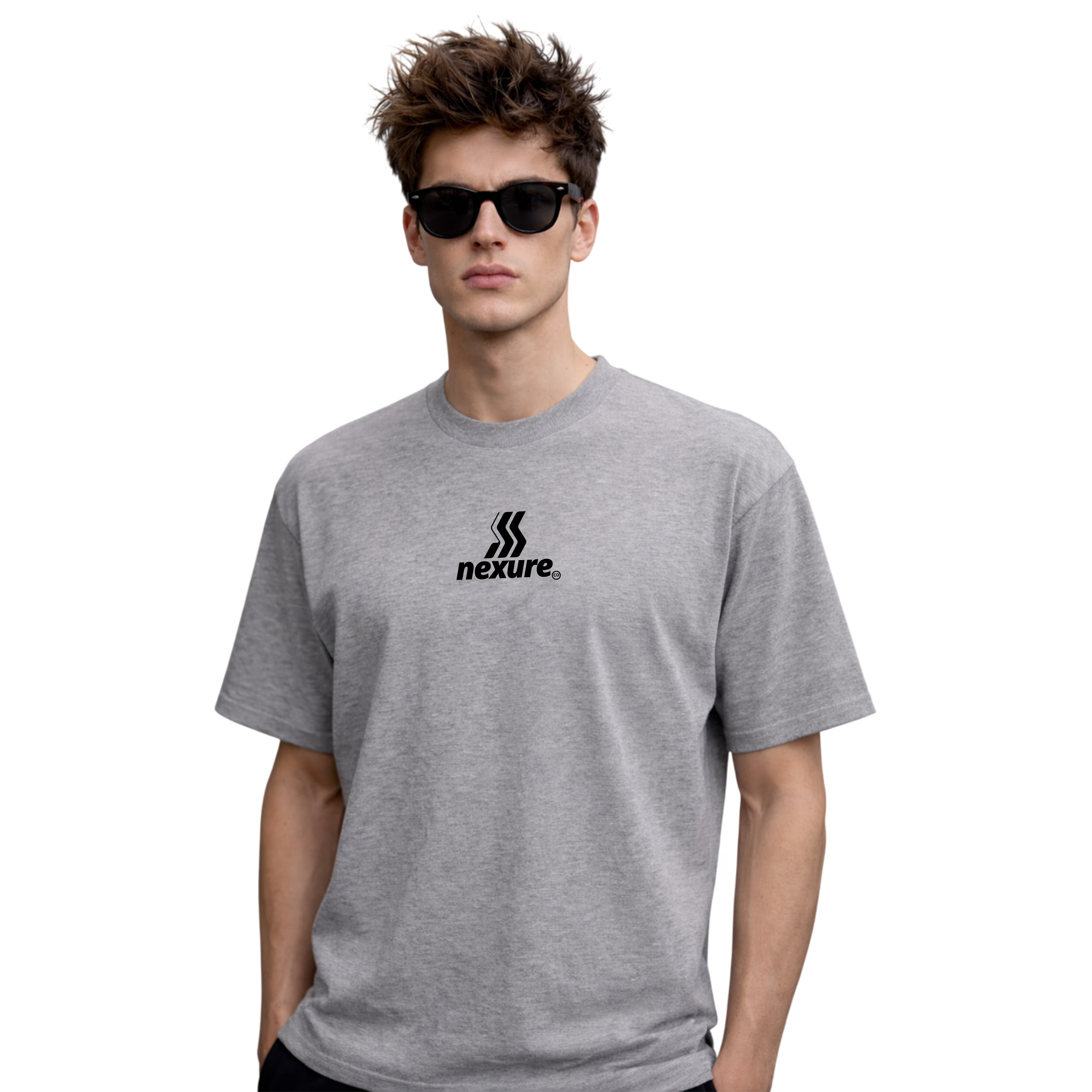 Nexure Co. Full Logo Essential Tee – Regular Fit