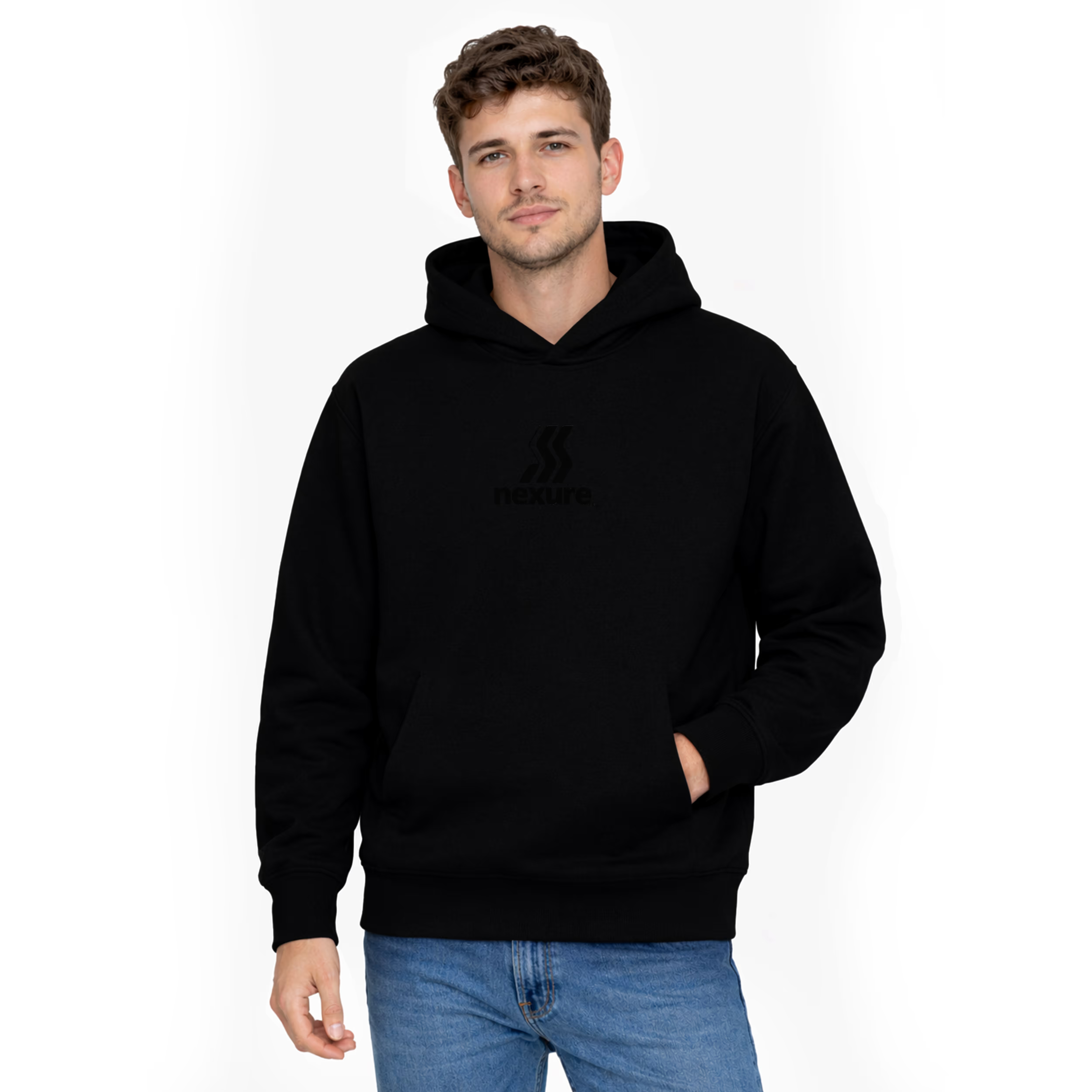 Nexure Signature Embroidered Fleece Hoodie