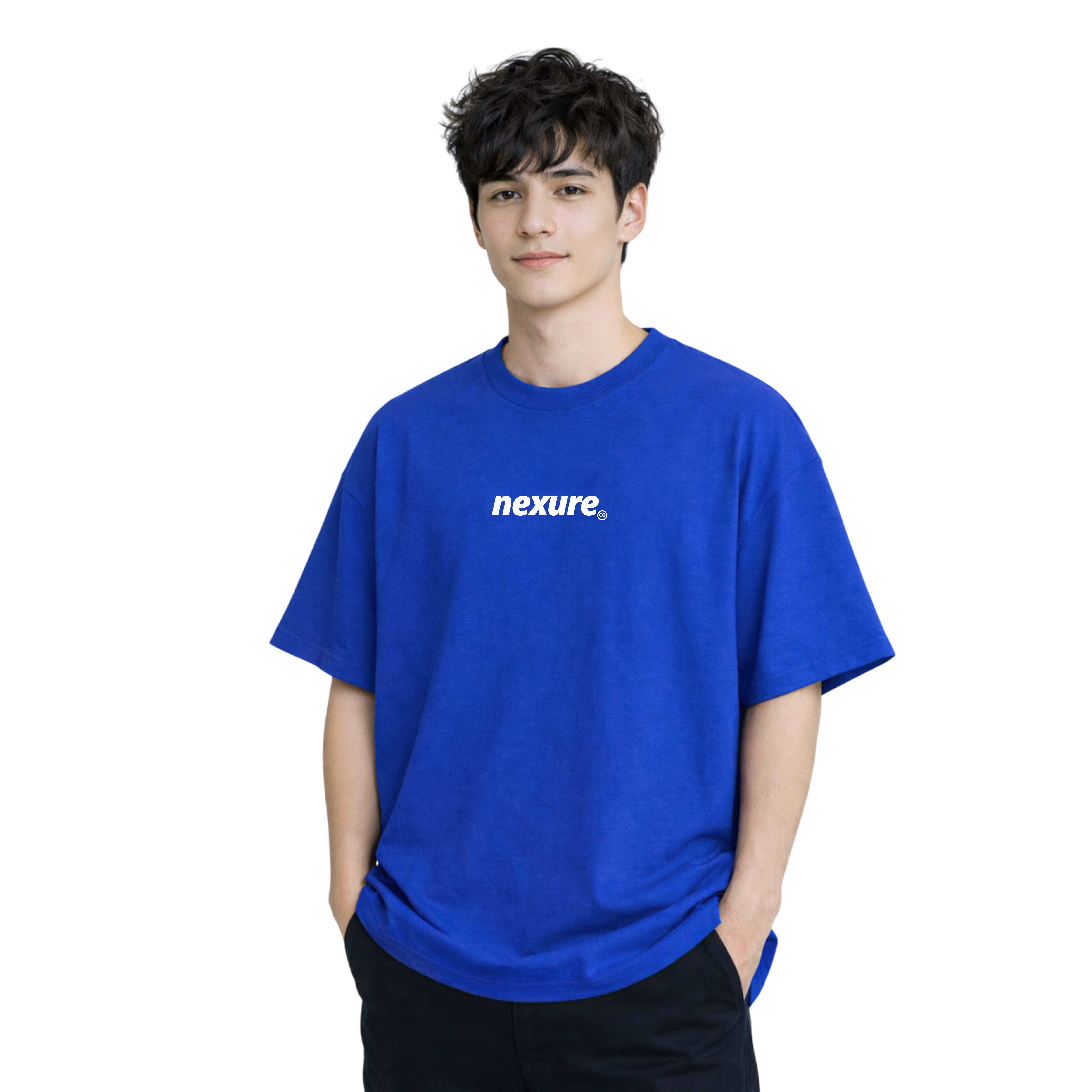 Oversized Nexure Graphic T-Shirt - Streetwear Cotton Tee