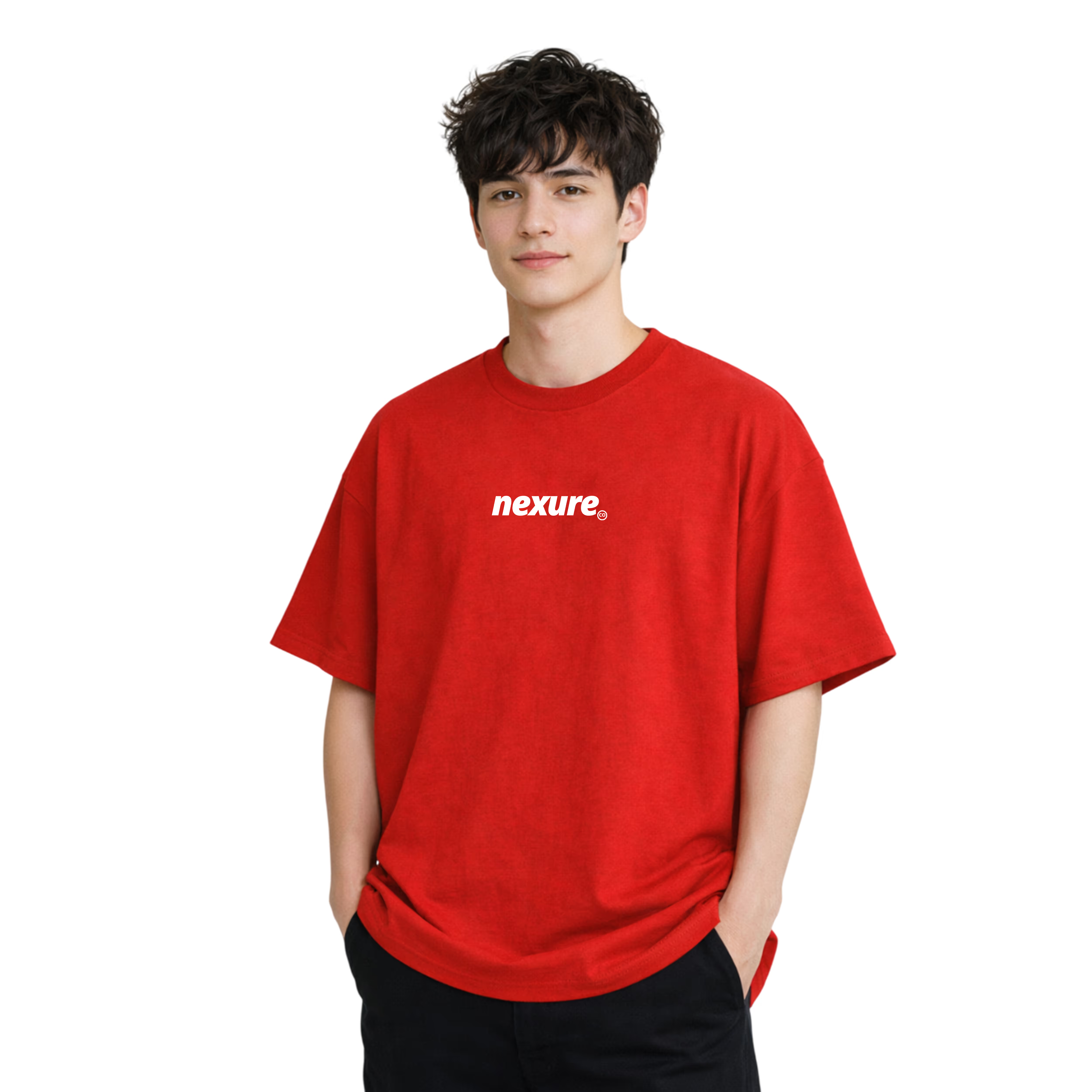 Oversized Nexure Graphic T-Shirt - Streetwear Cotton Tee